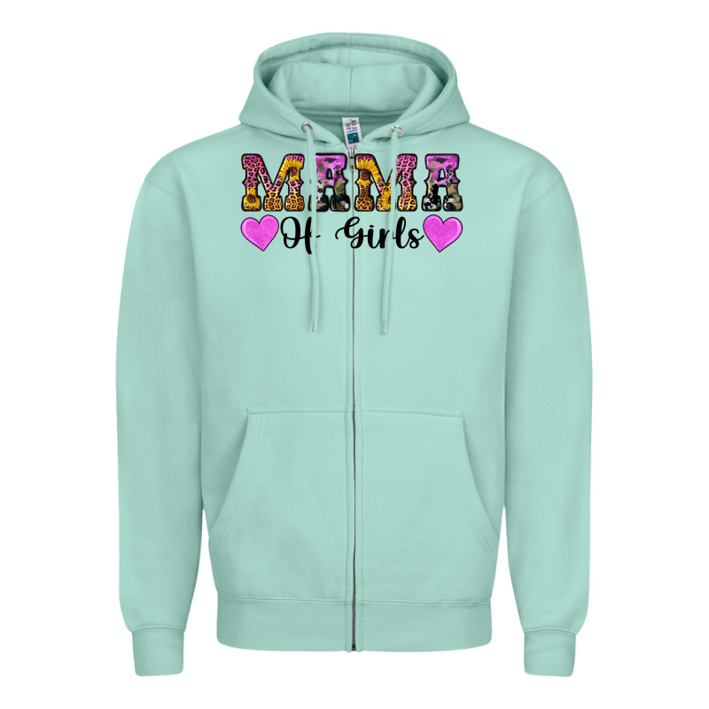 Western Mama Of Girls Zipper Hoodie by Artiststas | Teevron