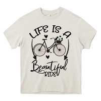 Cream Life is a beautiful ride Heavy Core Tee - Bettercallsaul
