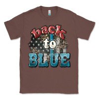 Chestnut Back to blue 4th of july Classic Tee - HowdyJamesFarm