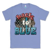 Colony Blue Back to blue 4th of july Classic Tee - HowdyJamesFarm