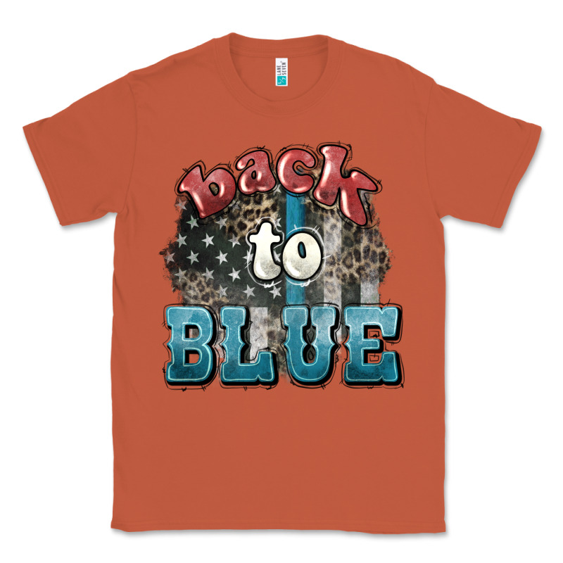 Back To Blue 4th Of July Classic Tee by HowdyJamesFarm | Teevron