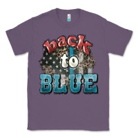 Lavender Back to blue 4th of july Classic Tee - HowdyJamesFarm