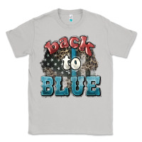 Moon Dust Back to blue 4th of july Classic Tee - HowdyJamesFarm
