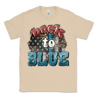 Mushroom Back to blue 4th of july Classic Tee - HowdyJamesFarm