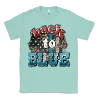 Seafoam Back to blue 4th of july Classic Tee - HowdyJamesFarm