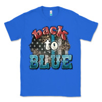 True Royal Back to blue 4th of july Classic Tee - HowdyJamesFarm