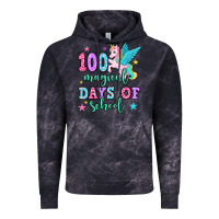 Cloud Black hundred magical days of school unicorn Vintage Hoodie - OliviaCreatesArt