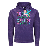 Cloud Purple hundred magical days of school unicorn Vintage Hoodie - OliviaCreatesArt