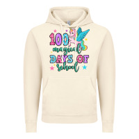 Vintage Artic hundred magical days of school unicorn Vintage Hoodie - OliviaCreatesArt