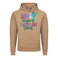 Vintage Coffee hundred magical days of school unicorn Vintage Hoodie - OliviaCreatesArt