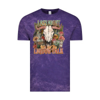 Cloud Purple Last night we let the liquor talk Vintage Tee - HowdyJamesFarm