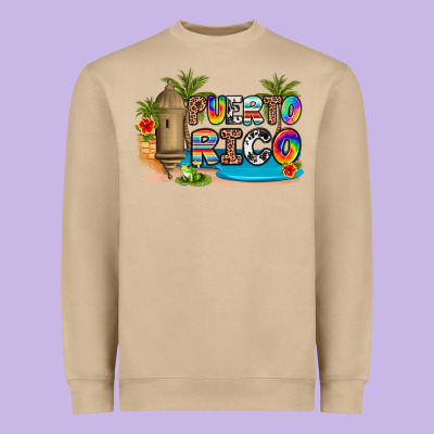 Puerto Rico Heavyweight Sweatshirt Designed By Artiststas
