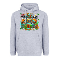 Heather Grey best bus driver ever Heavyweight Hoodie - AdoDesignShop