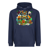 Navy best bus driver ever Heavyweight Hoodie - AdoDesignShop