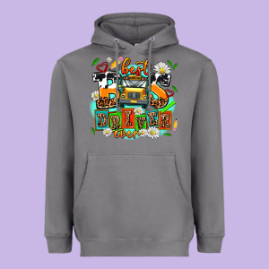 Best Bus Driver Ever Heavyweight Hoodie Designed By Adodesignshop