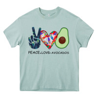 Arona PEACE LOVE AVOCADOS Heavy Core Tee - Bettercallsaul