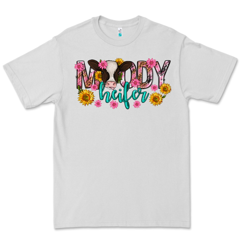Moody Heifer Mother's Day Premium Tee by texasbilliewilder | Teevron
