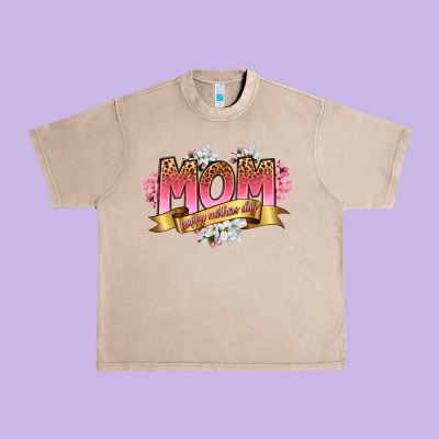 Mom Happy Mothers Day Urban Heavy Tee Designed By Ranaportraitstore