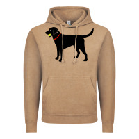 Vintage Coffee Labrador Retriever Fetch, Black Lab Play Ball Vintage Hoodie - longCreatives