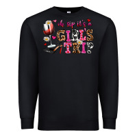 Black oh sip its a girls trip Premium Sweatshirt - AdoDesignShop