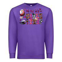 Purple oh sip its a girls trip Premium Sweatshirt - AdoDesignShop