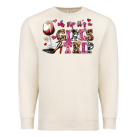 Oh Sip Its A Girls Trip Premium Sweatshirt | Teevron