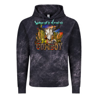 Cloud Black simmer down cowboy Vintage Hoodie - OliviaCreatesArt