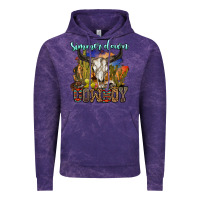 Cloud Purple simmer down cowboy Vintage Hoodie - OliviaCreatesArt