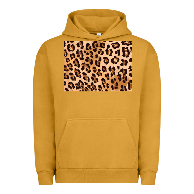 Leopard Background Gold 3200x2400 Urban Hoodie by AdoDesignShop | Teevron