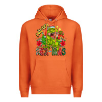 Carrot Merry Rexmas Premium Hoodie - CowhideDigitalArt