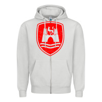 Dove Grey Wolfsburg Classic Volkswageen Zipper Hoodie - longCreatives