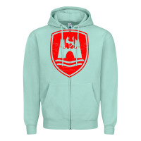 Seafoam Wolfsburg Classic Volkswageen Zipper Hoodie - longCreatives