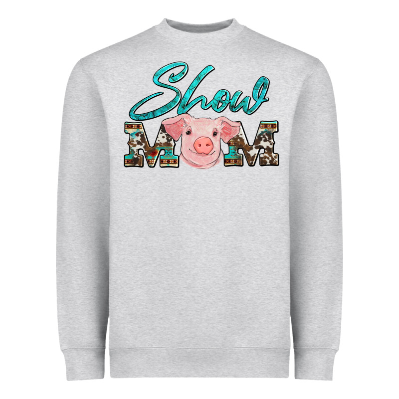 Show Mom Pig Heavyweight Sweatshirt by Artiststas | Teevron