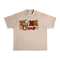French Oak Nana Claus Christmas Lights And Gifts mother's day Urban Heavy Tee - HowdyJamesFarm