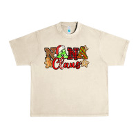 Sandshell Nana Claus Christmas Lights And Gifts mother's day Urban Heavy Tee - HowdyJamesFarm