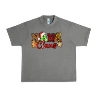 Tornado Nana Claus Christmas Lights And Gifts mother's day Urban Heavy Tee - HowdyJamesFarm