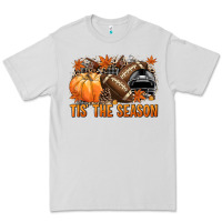Dove Grey Tis' the season Football black helmet Premium Tee - NancyCooperArtShop