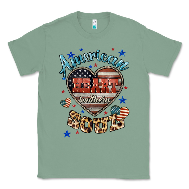 American Heart Southern Soul Classic Tee by HowdyJamesFarm | Teevron