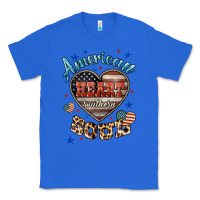 True Royal American heart southern soul Classic Tee - HowdyJamesFarm