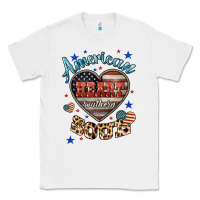 White American heart southern soul Classic Tee - HowdyJamesFarm