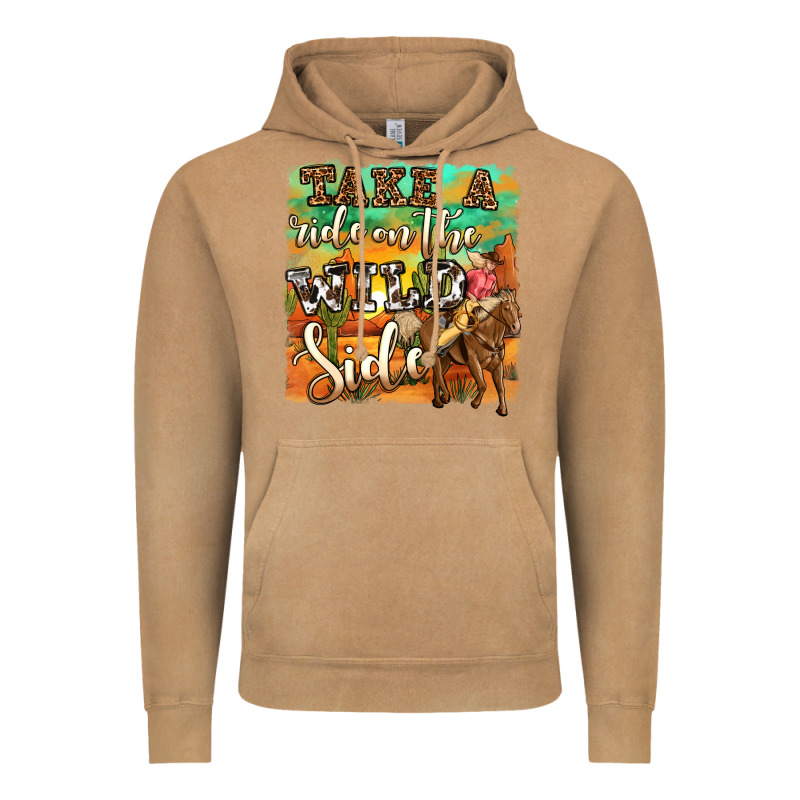 Take A Ride On The Wild Side Vintage Hoodie by OliviaCreatesArt | Teevron