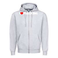 Heather Grey I Love Fracking Zipper Hoodie - longCreatives