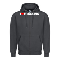 Smoke I Love Fracking Zipper Hoodie - longCreatives