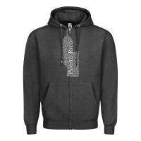 Charcoal Heather Puerto Rico El Moro Prideful Puerto Rican Cities and Towns Zipper Hoodie - longCreatives