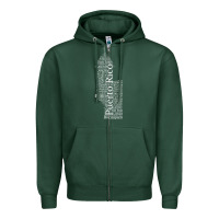 Sports Green Puerto Rico El Moro Prideful Puerto Rican Cities and Towns Zipper Hoodie - longCreatives