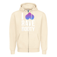 Sandshell I Love Rave Booty I Heart Rave Tops Zipper Hoodie - longCreatives