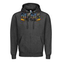 Charcoal Heather western mama of boys Zipper Hoodie - Artiststas
