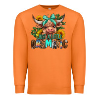 Carrot just a little dramatic Premium Sweatshirt - AdoDesignShop