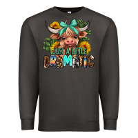 Smoke just a little dramatic Premium Sweatshirt - AdoDesignShop