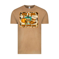 Vintage Camel just a girl who loves fall cowhide background Vintage Tee - Jasminsmagicworld